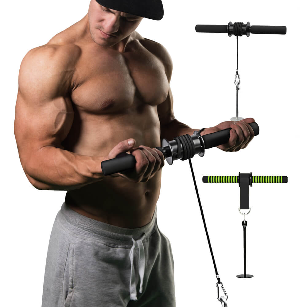 Forearm Blaster Grip Strength Wrist and Forearm Roller Trainer