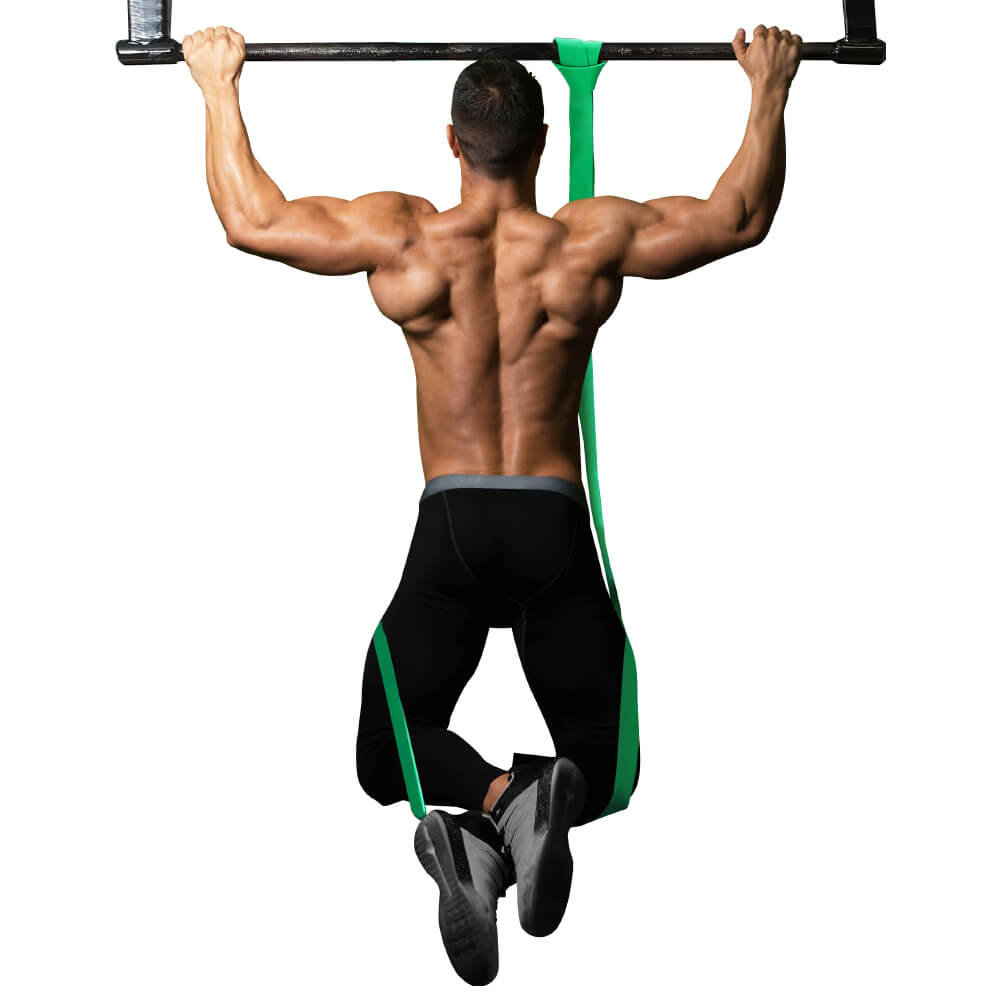 TPE Gym Resistance Bands 5-125lbs for Home Fitness and Rehab