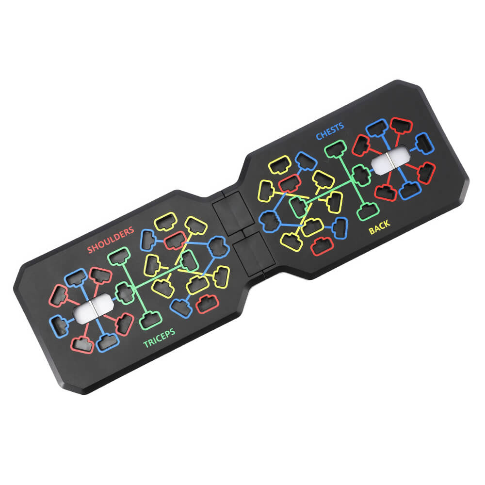 Push Up Training Board with Foam Handles for Strength Exercise