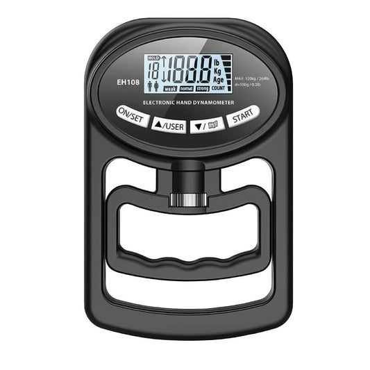Digital Grip Strength Tester 265Lbs USB LCD Hand Dynamometer